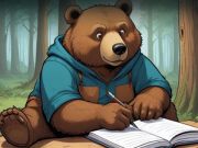 Jogo Escritor inteligente Bear Rescue  online