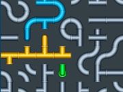 Jogo Conecte o quebra -cabeça de água dos tubos  online