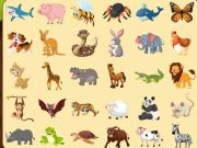 Jogo Descubra animais  online