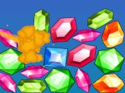 Jogo Mesclar diamantes: tesouro!  online