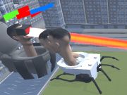 Jogo Mesclar o banheiro Skib Fight  online