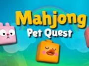 Jogo Missão de animais de estimação Mahjong  online