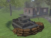 Jogo O último simulador de tanque de tigre  online