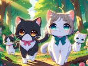 Jogo Aventura de gatinhos  online