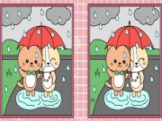 Jogo Spot the diferenças gatinhos fofos  online