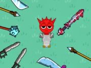 Jogo Red Sprunki com uma espada  online