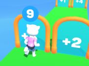 Jogo Cat Angela correndo  online