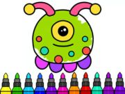 Jogo Livro para colorir: Alien  online
