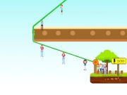 Jogo Pessoas com tirolesa resgate  online
