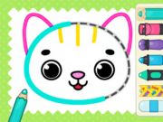 Jogo Livro para colorir: meu gato  online