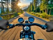 Jogo Piloto de motocicleta: caos da estrada  online