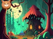 Jogo Menina escapa de bruxas perigosas  online