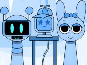 Jogo Caixa de música huggy mix sprunki  online