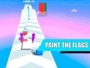 Jogo Pinte as bandeiras  online