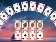Jogo Solitaire crescente  online