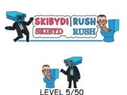 Jogo Skibydi Rush  online