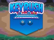 Jogo Rush -chave - saga de digitação  online
