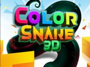 Jogo Color Snake 3D  online