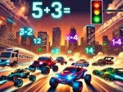 Jogo Racing de matemática  online