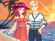 Jogo Casal Crescer de anime  online