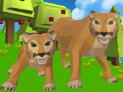 Jogo Simulador de puma: grandes gatos  online