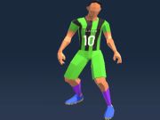 Jogo Rush de futebol 3D  online