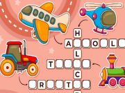 Jogo Palavras cruzadas para crianças  online