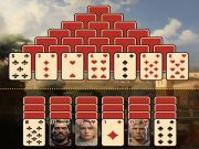 Jogo Pirâmide Solitaire Roma Antiga  online