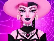 Jogo Maquiagem de Fantasia de Monsterela  online