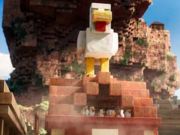 Jogo Frango Minecraft Lava  online