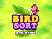 Jogo Classificação de cores de classificação de pássaro  online
