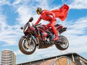Jogo Real Motorbike Super Hero Stunt 3D  online