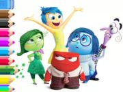 Jogo Livro para colorir: Inside Out  online