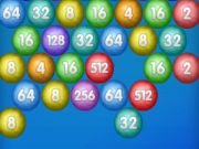 Jogo Atirador de bolhas numéricas  online