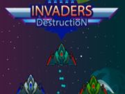 Jogo Destruição invasores  online