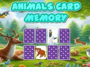 Jogo Memória de cartões de animais online