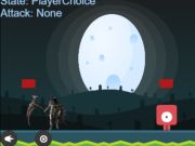 Jogo Batalha de cemitério de Ceifador Grim online