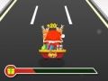 Jogo Crazy Santa Racer  online