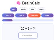 Jogo BrainCalc online