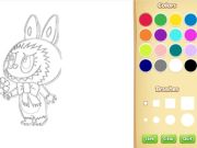 Jogo Livro de colorir de Chibi Labubu para crianças online