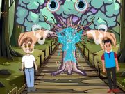 Jogo Salvar amigos da árvore mística online