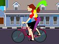 Jogo Beijo de bicicleta  online