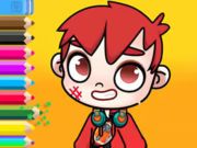 Jogo Livro para colorir: Avatar World Schoolboy online