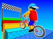 Jogo Obby em uma bicicleta online