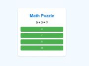Jogo Quebra-cabeça de matemática online