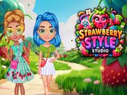 Jogo Studio de estilo de morango online