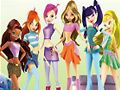 Jogo Coleção de quebra -cabeça do Winx Club  online