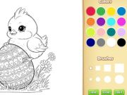 Jogo Livro de colorir da Páscoa para crianças online