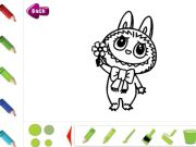 Jogo Páginas para colorir Labubu online