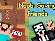 Jogo Noob: salvar amigos online